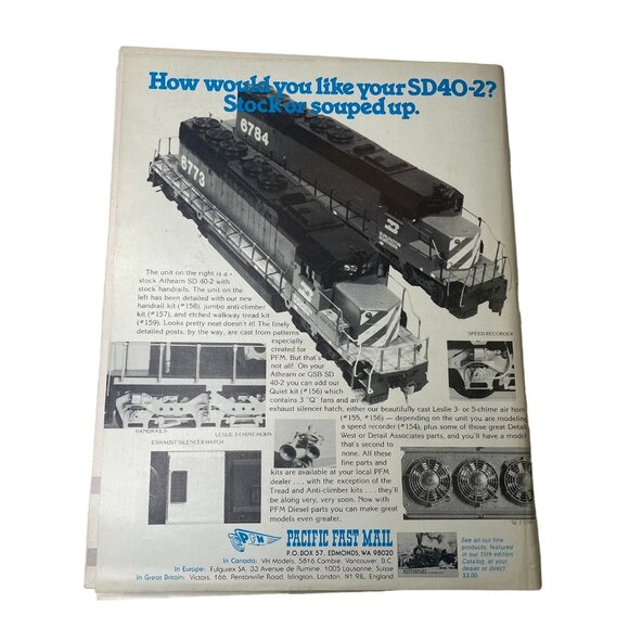 Model Railroader Magazine Back Issue u September 1984 Vol 51 No 9 Northern Sierr - Picture 4 of 11